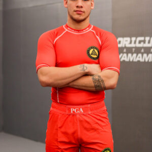 Kit Camisa e short Rash Guard - Vermelha