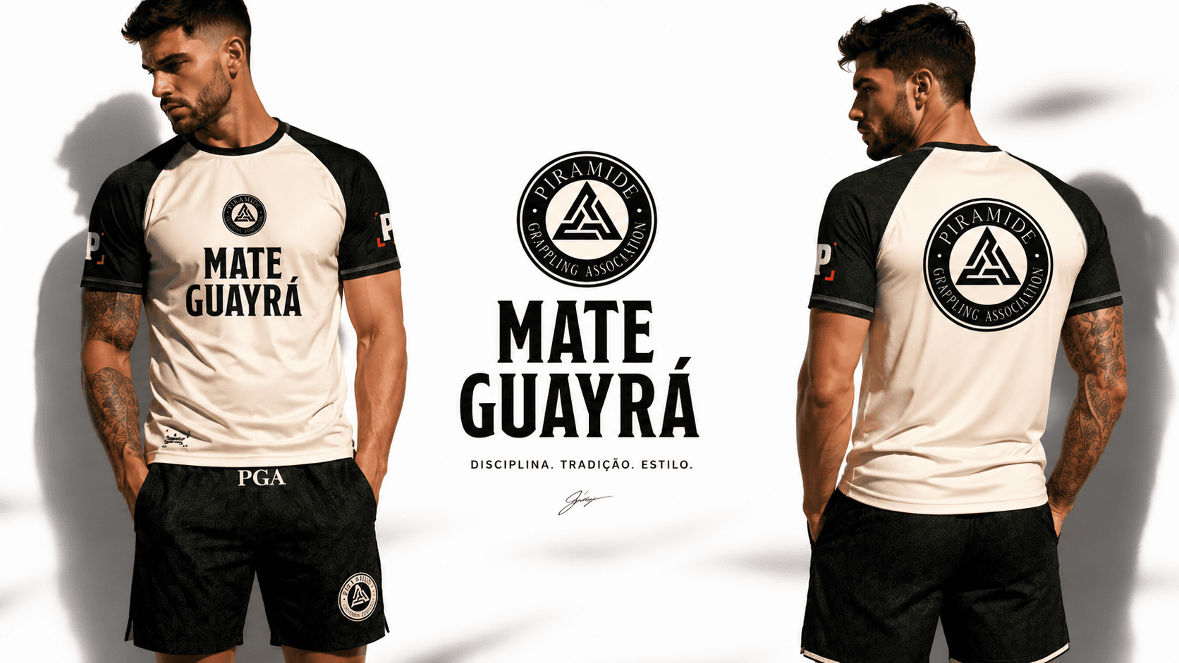 KIT Rash Guard + Shorts - Collab w/ PGA & Matte Guayrá e Mat Nation